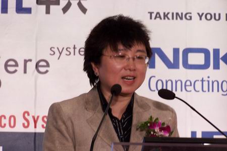 中國通信標準化協(xié)會網絡與交換技術委員會主席、中國通信學會信息通信網絡專業(yè)委員會主席 趙慧玲